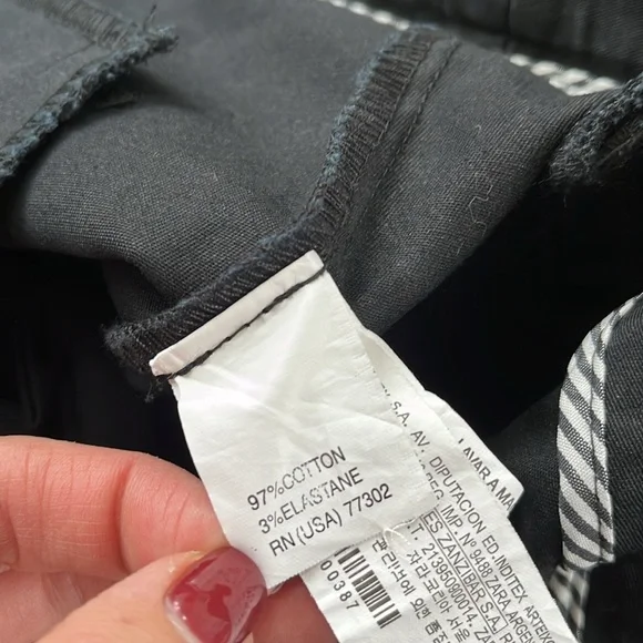 Zara Basics Women’s Black Dress Pants Workwear - size 6 - Picture 11 of 11